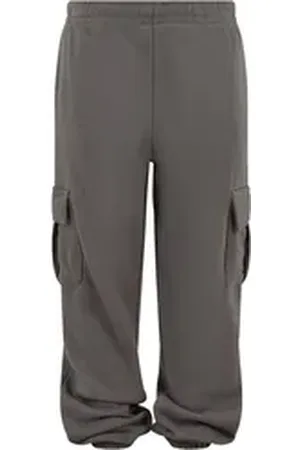 Urban classics Trainingshose Boys Light Terry Wide Cargo Sweatpants grau 158/164