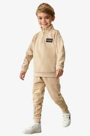 Ted Baker Sweatanzug Troyer und Jogginghose im Set (2-tlg) beige 146 (11 J.)
