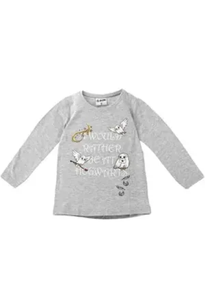 Warner Bros. Bros. Langarmshirt Langarmshirt Harry Potter (1-tlg) grau 110 (4-5 Jahre)