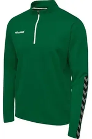 Hummel Rundhalspullover grün XXL