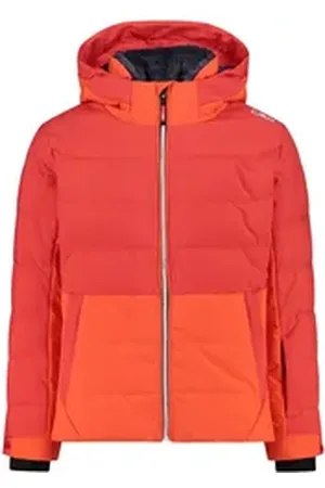 CMP Skijacke Mädchen Skijacke Kid G Jacket Fix Hood 34W4865 rot 140