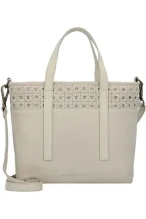 Cowboysbag Henkeltasche Barkley, Leder grau