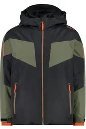 CMP Skijacke Jungen Skijacke Kid Jacket Fix Hood 33W0034 grau 98