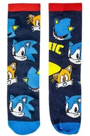 Disney Socken Socken Pack 4 Teile Sonic (Set) weiß 27-30