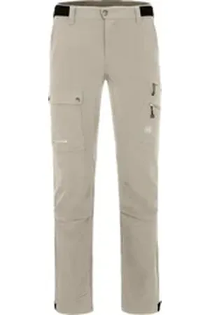 Bergson Outdoorhose BOGONG Herren Wanderhose, vielseitig, viele Taschen, Normalgrößen, hell beige beige normal | 58