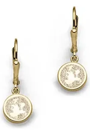 DUR Ohrring-Set Schmuck: Ohrringe, Ohrhänger "Rügen", 10 mm, mit Strandsand, vergo