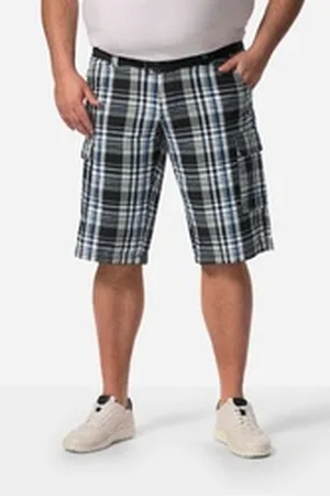 Boston Park Bermudas Cargobermuda Karo bis Gr. 74 schwarz 60