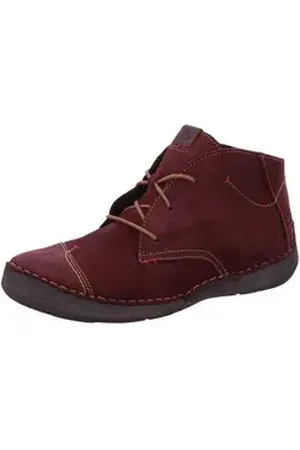 Josef Seibel Stiefeletten für Damen in rot rot regular fit Schnürstiefelette (1-tlg) rot 38 EU