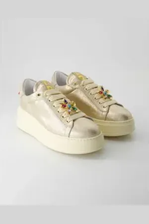 Gio+ PIA Schnürschuh goldfarben 39 EU