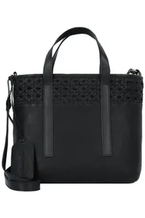 Cowboysbag Henkeltasche Barkley, Leder schwarz