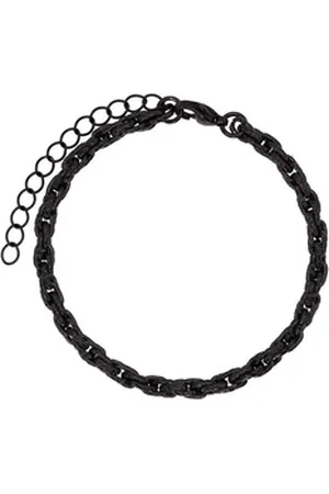 Steel_art Heideman Armband Nadia schwarz farben (Armband, inkl. Geschenkverpackung), Armkette Frauen schwarz