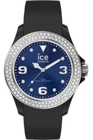Ice-Watch Quarzuhr - ICE star Black deep blue (Small), - ICE star Black deep blue (Small)