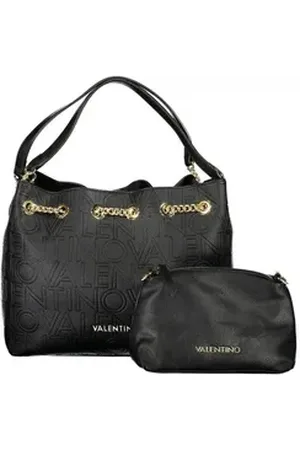 VALENTINO BAGS Umhängetasche, Elegant und Vielseitig: Schwarze Schultertasche mit Details für Damen