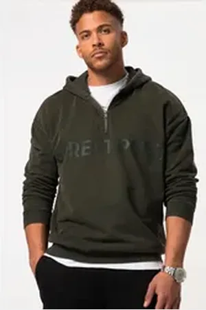 STHUGE Sweatshirt Hoodiejacke Sweat Kapuze Zipper bis 8 XL blau 5XL