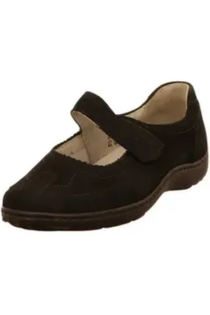 Waldläufer Waldläufer Ballerinas für Damen in schwarz schwarz Ballerina (1-tlg) schwarz 36 EU