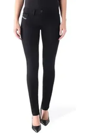 Diesel Jeansjeggings Livier 0800R Stretch Damen Jeans Hose Slim Jeggings schwarz
