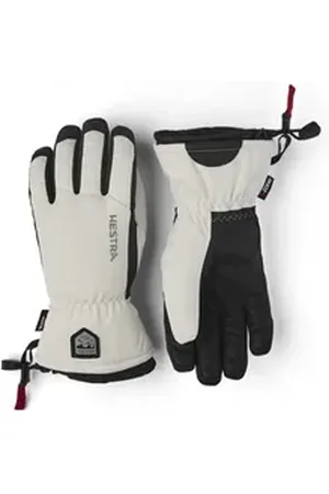Hestra Skihandschuhe CZone Cosmo - 5 finger ivory 9