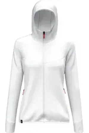 Salewa Funktionsjacke PUEZ WAFFLE HYB PL HD JACKET W 0010 white 40