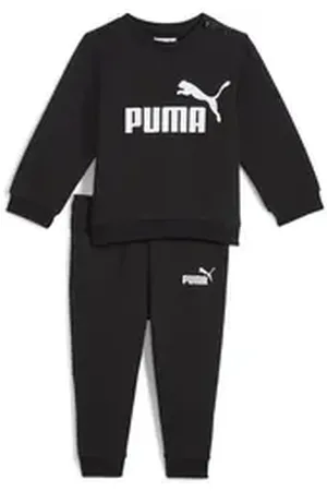 PUMA Jogginganzug Essentials Minicats Crew Jogginganzug Kinder schwarz 98