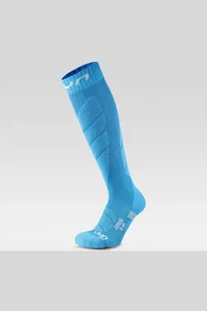 UYN Skisocken JUNIOR SKI SOCKS TURQUOISE 31-34