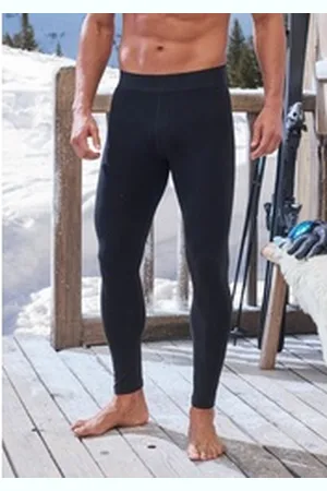 AUTHENTIC LE JOGGER Leggings mit wärmendem Wollanteil schwarz L (52/54)