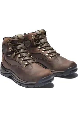 Timberland Chocorua Trail Mid Waterproof Schnürstiefelette Winterschuhe, Winterstiefel, Schnürboots, Winterboots, wasserdicht braun 41,5 EU