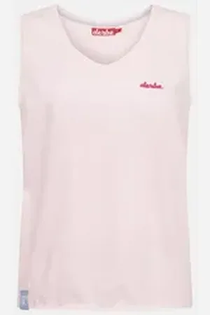 Derbe T-Shirt Multistriped Damen Top (1-tlg) weiß XS