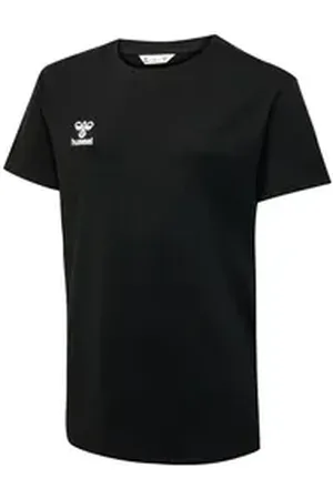 Hummel T-Shirt Kinder T-Shirt hmlGO 2.0 Cotton s/s 224829 schwarz 152