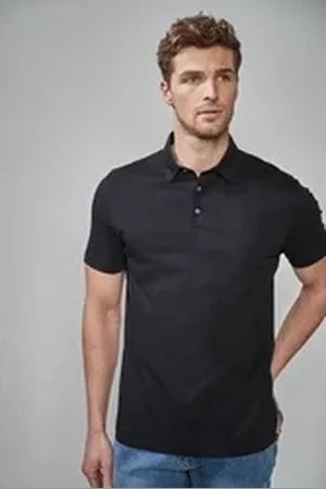 Next Poloshirt Poloshirt (1-tlg) schwarz S (Normalgröße)
