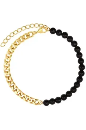 Heideman Armband Vanez goldfarben (Armband, inkl. Geschenkverpackung), Material Mix - Perle und Edelstahl goldfarben