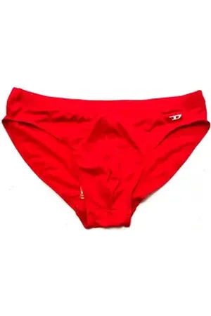 Diesel Badeslip Herren Bademode, BOMBER- JACK SWIMMING BRIEF. Bade Slip mit Kordel, Markenlabel