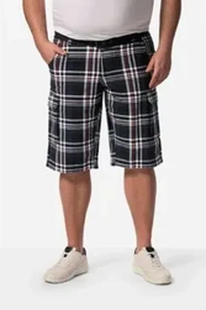 Boston Park Bermudas Cargobermuda Karo bis Gr. 74 rosa|rot 54
