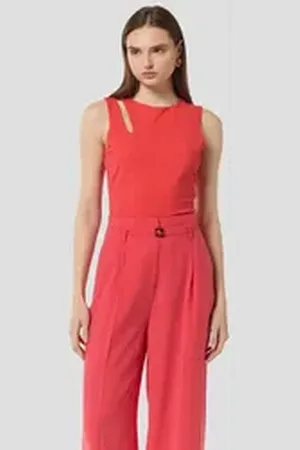 Comma, Comma Shirttop Jersey-Top mit Cut-Out an der Schulterpartie Cut Out 44