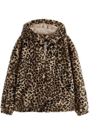 Next Fleeceshirt Jacke aus Kunstfell mit halbem Reißverschluss (1-tlg) bunt L