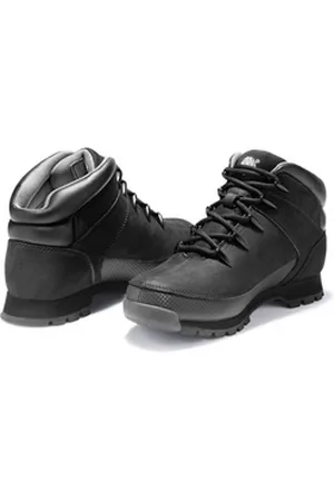 Timberland EURO SPRINTMID LACE UP BOOT Schnürboots Winterstiefel, Schnürstiefel, Winterschuhe schwarz 46 EU