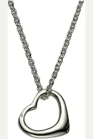 Firetti Kette mit Anhänger Schmuck Geschenk Silber 925 Halsschmuck Halskette Ankerkette Herz silberfarben