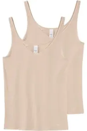 Speidel Unterhemd (2er Pack) mit schlichtem Design beige 40