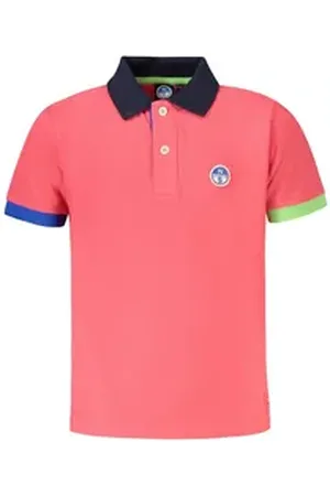 North Sails Poloshirt Rosa Kurzarm-Poloshirt für Kinder mit rosa 14A
