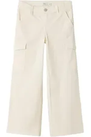NAME IT Funktionshose NKFRose (1-tlg) Plain/ohne Details beige 116