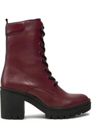 Fly London Stiefeletten Tielfly P144642013 Dunkelrot Stiefelette rot