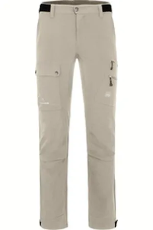 Bergson Outdoorhose BOGONG Herren Wanderhose, vielseitig, viele Taschen, Normalgrößen, hell beige beige normal | 56