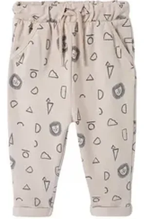 Vertbaudet Hose & Shorts Baby-Set: T-Shirt & Joggpants weiß