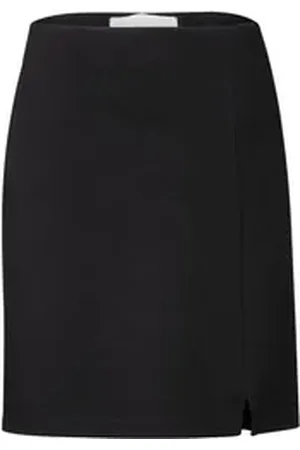 Street one Midirock – Damen Rock mit seitlichem Schlitz schwarz 40