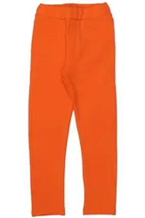 Walkiddy Sweatleggings orange 128