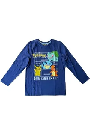 Pokemon POKÉMON Langarmshirt in dunkelblau 152