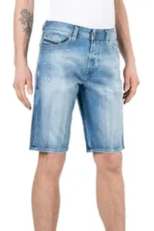Diesel Jeansbermudas Thoshort 081AS Herren Jeans Bermuda Shorts blau W27