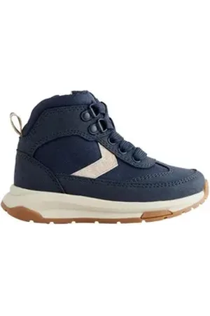 Next Wasserabweisende Walker-Stiefel mit Reißverschluss Wanderstiefel (1-tlg) blau 19 EU