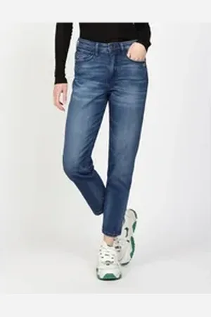 Gang Mom-Jeans – Komfortabler Denim-Look im modernen Mom Fit blau 25