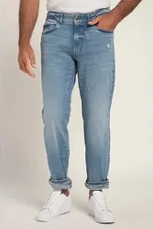 JP 1880 5-Pocket-Jeans Jeans FLEXNAMIC® Regular Fit bis Gr. 36/72 blau 52