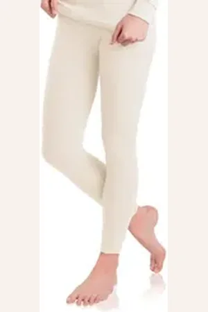 MT Thermounterhose Damen Ski- & Thermo Hose - Winter Unterhose lang weiß S